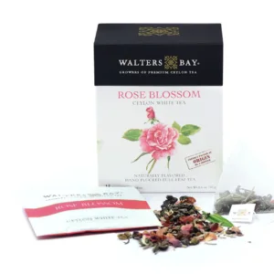 Thé blanc à la fleur de rose